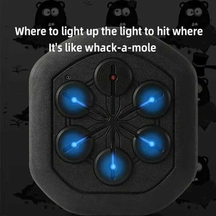 Smart Music Boxing Machine with Reaction Targets