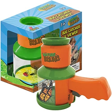 Nature Bound Bug Catcher and Viewer for Outdoor Exploration of Insects - Handy Trigger Design for Ch...