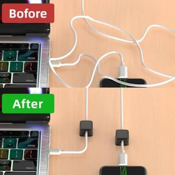 Magnetic Cord Organizer for Easy Cable Management