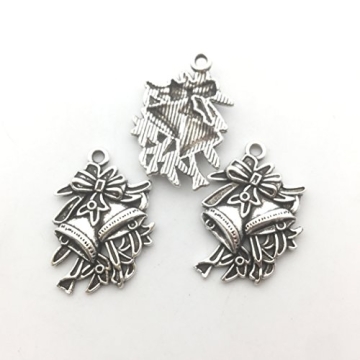 Mixed 75 pcs Christmas Charms for DIY Jewelry Making