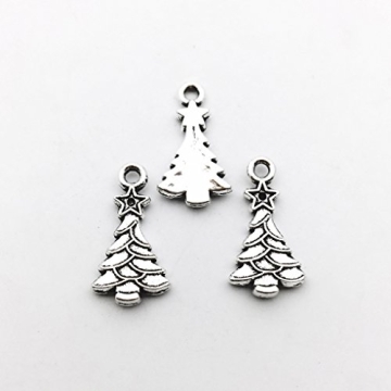 Mixed 75 pcs Christmas Charms for DIY Jewelry Making