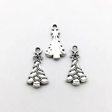 Mixed 75 pcs Christmas Charms for DIY Jewelry Making
