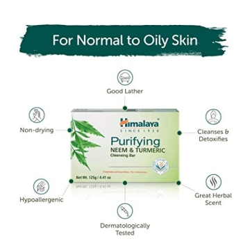 Himalaya Neem & Turmeric Soap for Healthy Skin