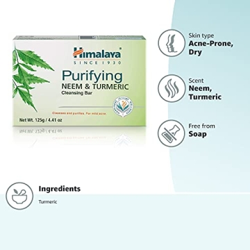 Himalaya Neem & Turmeric Soap for Healthy Skin