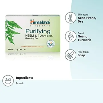 Himalaya Neem & Turmeric Soap for Healthy Skin