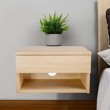 Nathan James Jackson Floating Nightstand with Storage