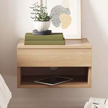 Nathan James Jackson Floating Nightstand with Storage