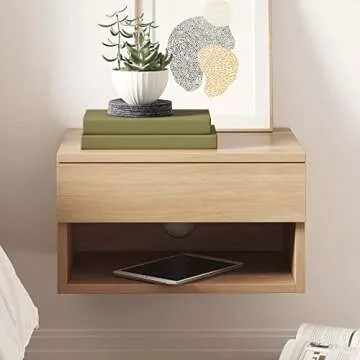 Nathan James Jackson Floating Nightstand with Storage