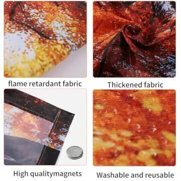 Torixqi Fluorescent Light Covers - Magnetic and Stylish