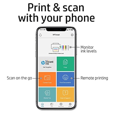 HP DeskJet 3755 Compact Wireless All-in-One Printer