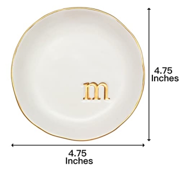 Ceramic Jewelry Tray for Rings & Accessories