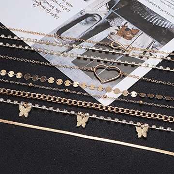 Magitaco Waist Chain for Women Sexy Bikini Belly Body Chains Gold Silver Summer Beach Body Accessori...