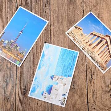 500 Pack Map Push Pins 1/8 Inch Black Map Tacks Small Round Head Push Pins Thumb Tacks for Travel Picture Photo Bulletin Board Wall DIY Craft Home School Office