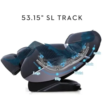 iRest SL Track Massage Chair with Bluetooth & Zero Gravity