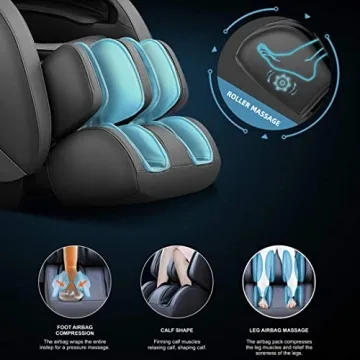 iRest SL Track Massage Chair with Bluetooth & Zero Gravity