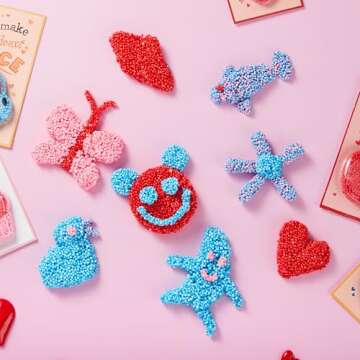 JOYIN 12 PCS Valentine's Day Foam squashy toy with Cards, Fun Foam Modeling for Valentine Party Favors, Gift Exchange and Game Prizes