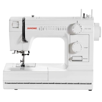 Janome HD1000 Heavy-Duty Sewing Machine - Durable & Versatile Inside and Out