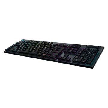 Logitech G915 Mechanical Gaming Keyboard and Logitech G703 Lightspeed Wireless Gaming Mouse Bundle