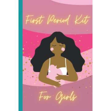 First Period Kit for Girls: Menstrual Cycle Tracker for Young Black Girls, Teens and Women to keep t...