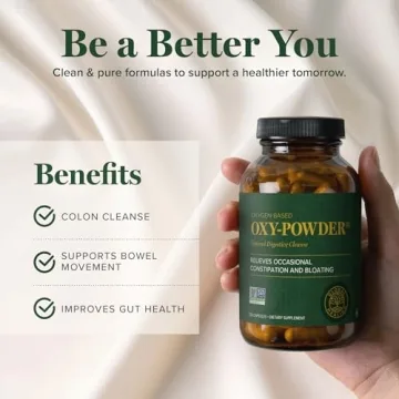 Gentle Oxy-Powder Detox Colon Cleanser for Digestive Health