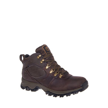 Timberland Men's Anti-Fatigue Hiking Boots - Waterproof Leather Mt. Maddsen Ankle Boot, Brown