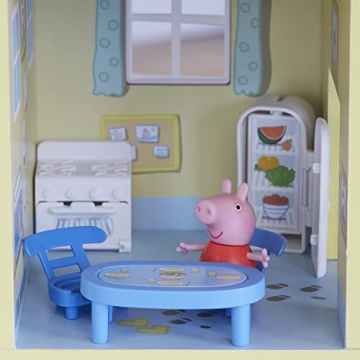 Peppa Pig Wooden Playhouse with 8 Rooms and 29 Accessories