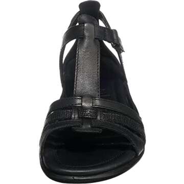 ECCO Womens Flash T-Strap Gladiator Sandal,
