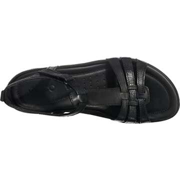 ECCO Womens Flash T-Strap Gladiator Sandal,
