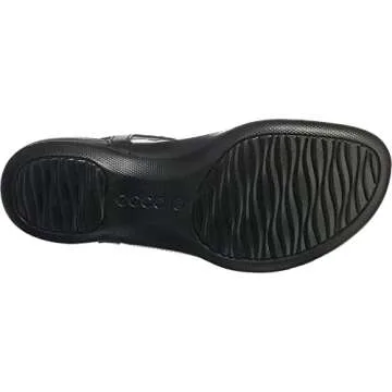 ECCO Womens Flash T-Strap Gladiator Sandal,