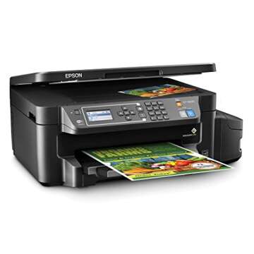 Epson ET-3600 EcoTank Wireless Color All-in-One Supertank Printer with Scanner, Copier & Ethernet