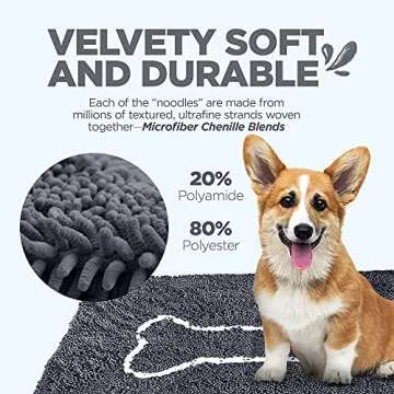 Soggy Doggy Doormat for Muddy Paws - Ultra Absorbent