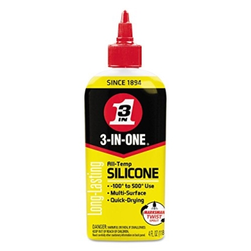 WD-40 3-in-1 Silicone Oil for Easy Lubrication and Protection