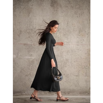 Stylish OQQ Women's Long Sleeve Maxi Dress for Every Occasion