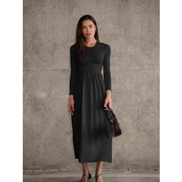 Stylish OQQ Women's Long Sleeve Maxi Dress for Every Occasion