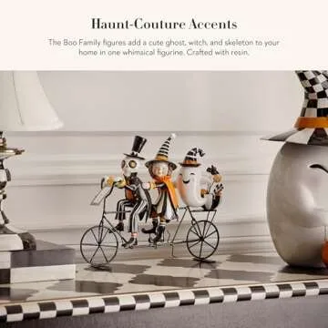 MACKENZIE-CHILDS Boo Family Figures, Halloween Home Decor and Fall Decorations
