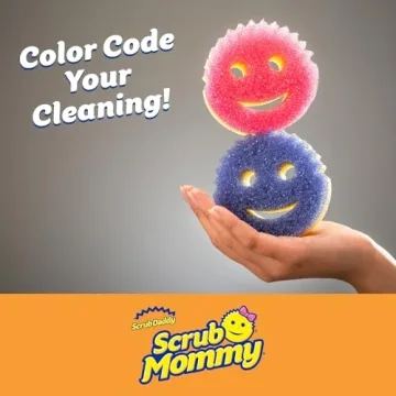 Scrub Mommy Sponges - Dual-Sided Non-Scratch Cleaning Solution