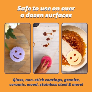 Scrub Mommy Sponges - Dual-Sided Non-Scratch Cleaning Solution