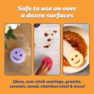 Scrub Mommy Sponges - Dual-Sided Non-Scratch Cleaning Solution