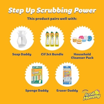 Scrub Mommy Sponges - Dual-Sided Non-Scratch Cleaning Solution