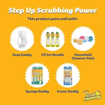 Scrub Mommy Sponges - Dual-Sided Non-Scratch Cleaning Solution