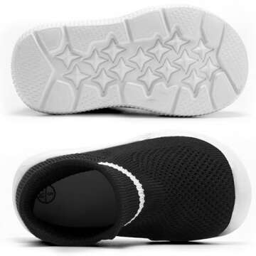 MORENDL Toddler Walking Sock Shoes for Boys