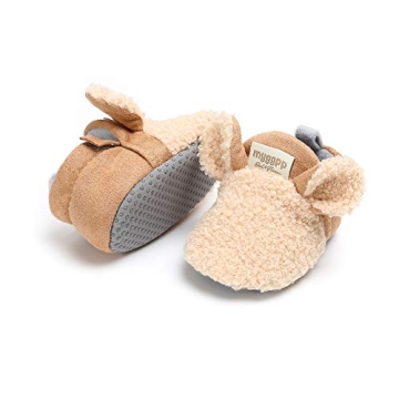 Cozy CARREAN Plush Baby Slippers for Toddler Comfort