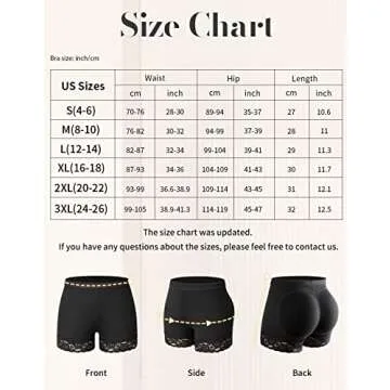 Enhance Your Curves with KIWI RATA Butt Lifter Panties