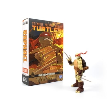 Teenage Mutant Ninja Turtles Raphael Action Figure & Comic