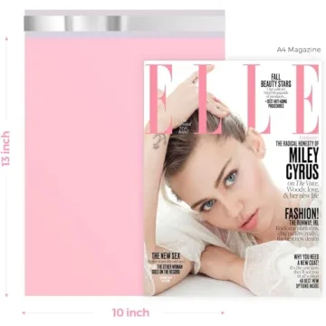 Metronic Light Pink Poly Mailers 10x13 for Stylish Shipping