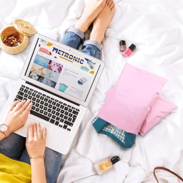 Metronic Light Pink Poly Mailers 10x13 for Stylish Shipping