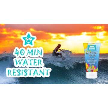 Reef Safe Sunscreen SPF 30 (2 Pack) - Natural, Travel Size, Water Resistant 40 Minutes, Moisturizing, Broad Spectrum UVA/UVB Coral Friendly Mineral Suncream from Reef Repair