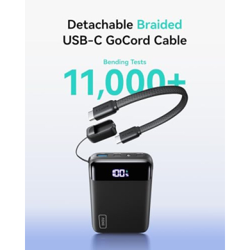 INIU Portable Charger, Smallest 22.5W 20000mAh USB C in & Out Power Bank Fast Charging, PD 3.0+QC 4.0 LED Display Phone Battery Pack Compatible with iPhone 17 16 15 14 Pro Samsung S24 Google iPad etc