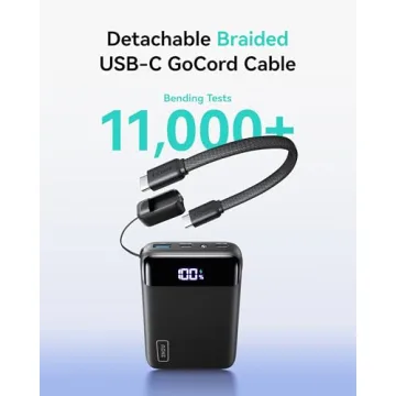 INIU Portable Charger, Smallest 22.5W 20000mAh USB C in & Out Power Bank Fast Charging, PD 3.0+QC 4.0 LED Display Phone Battery Pack Compatible with iPhone 17 16 15 14 Pro Samsung S24 Google iPad etc