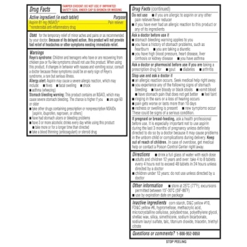 HealthA2Z® Aspirin 81 mg | Easy to Swallow Pain Relief